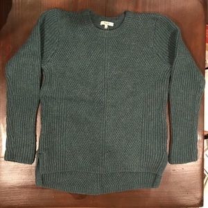 Madewell teal sweater